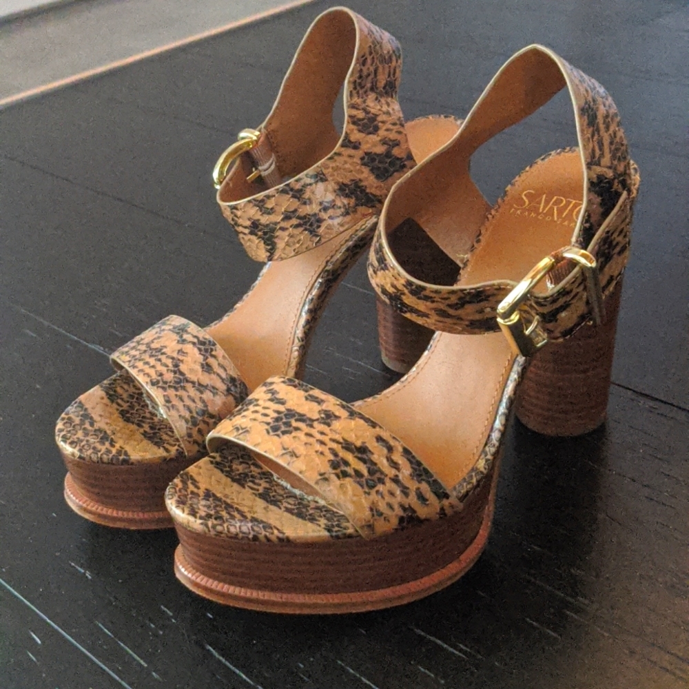 Katerina Platform Sandal - SARTO BY FRANCO SARTO